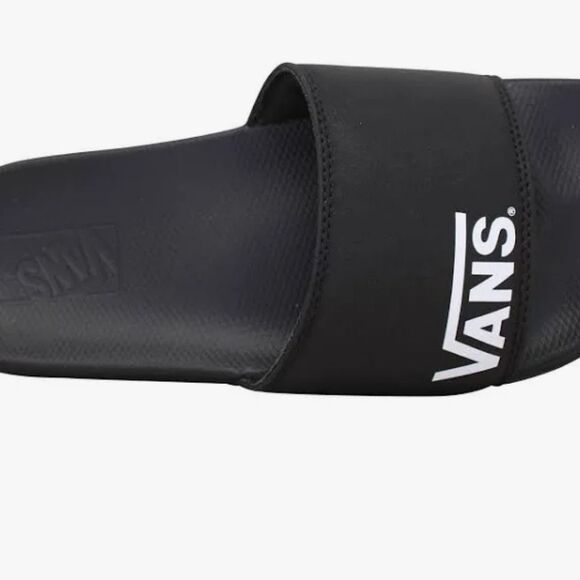 Vans Range Logo Slide- Black main image 4